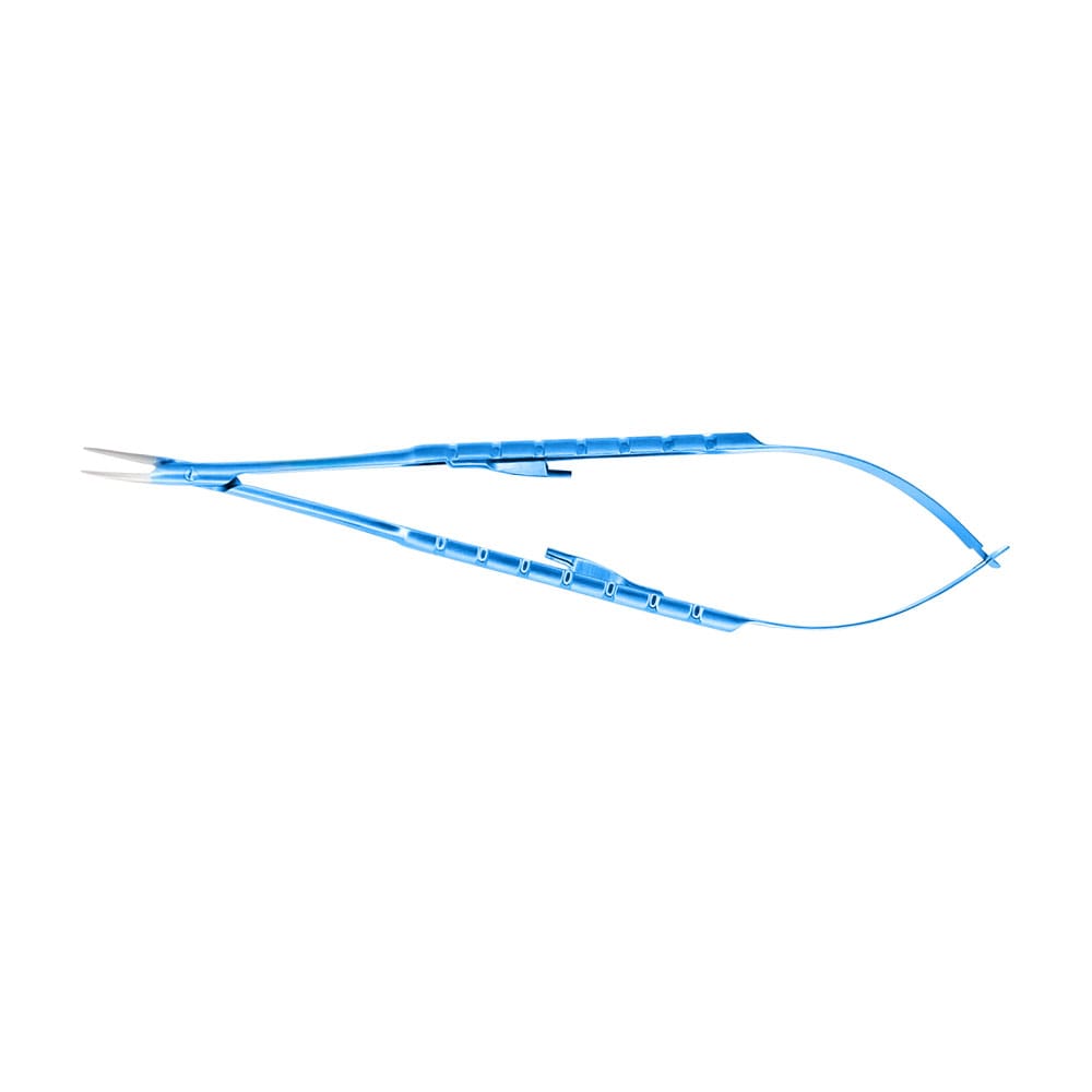 Castroveijo Needle Holder Titanium Curved 18cm