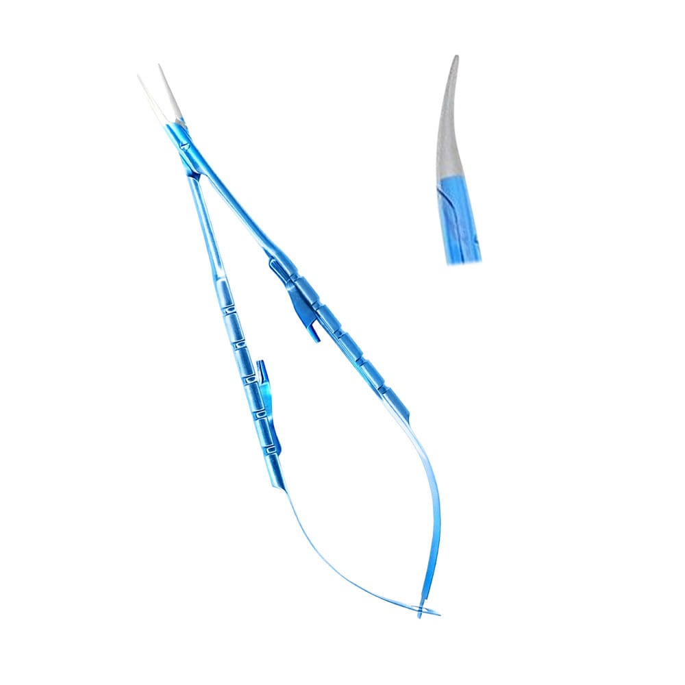 Castroviejo Needle Holder Curved 16cm Titanium