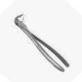 Deep Grip Extracting Forceps for Lower Roots and Narrow Anterior
